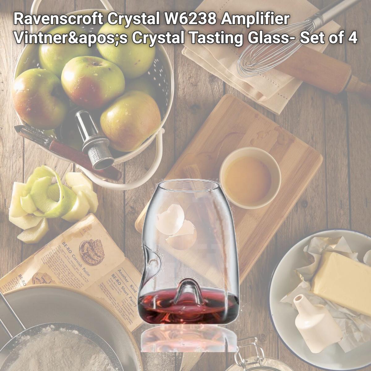 Picture of Ravenscroft Crystal W6238 Amplifier Vintner's Crystal Tasting Glass- Set of 4