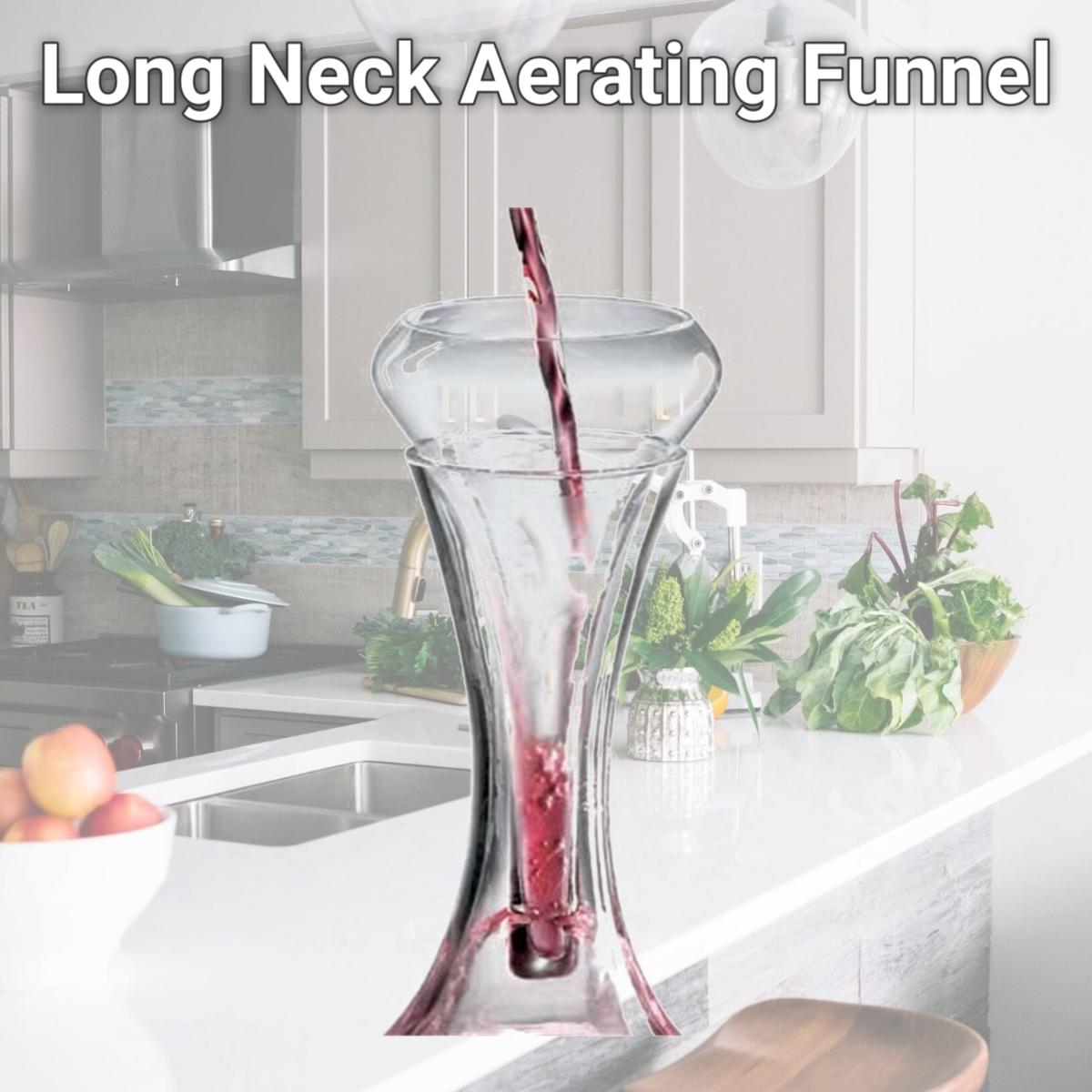 Picture of Ravenscroft Crystal W0420 Long Neck Aerating Funnel