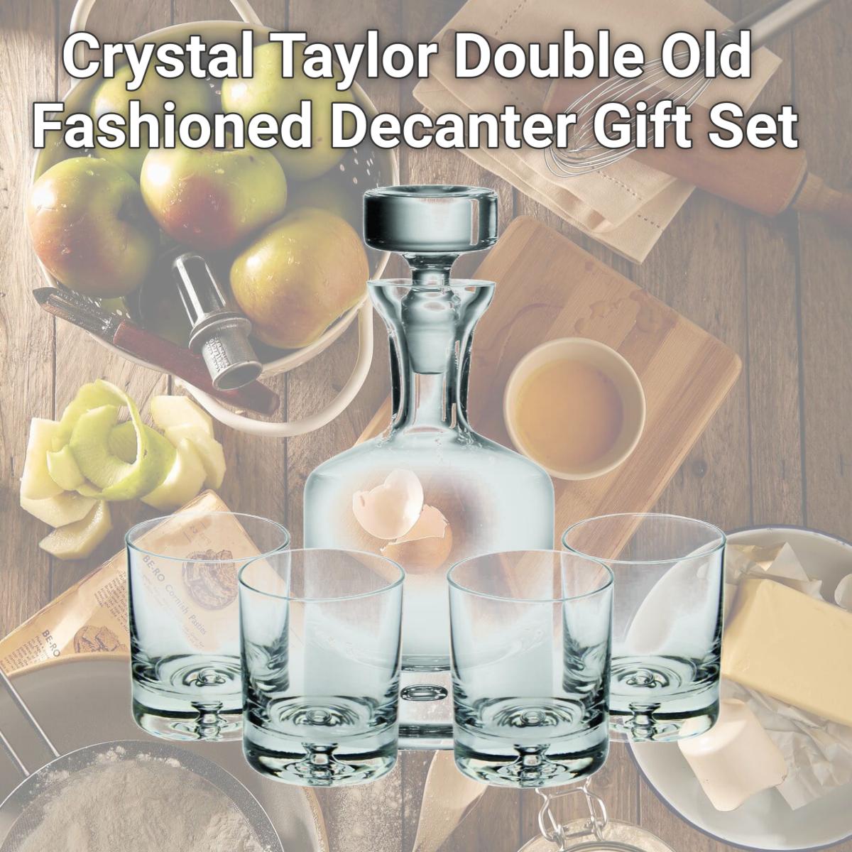 Picture of Ravenscroft W750 Crystal Taylor Double Old Fashioned Decanter Gift Set