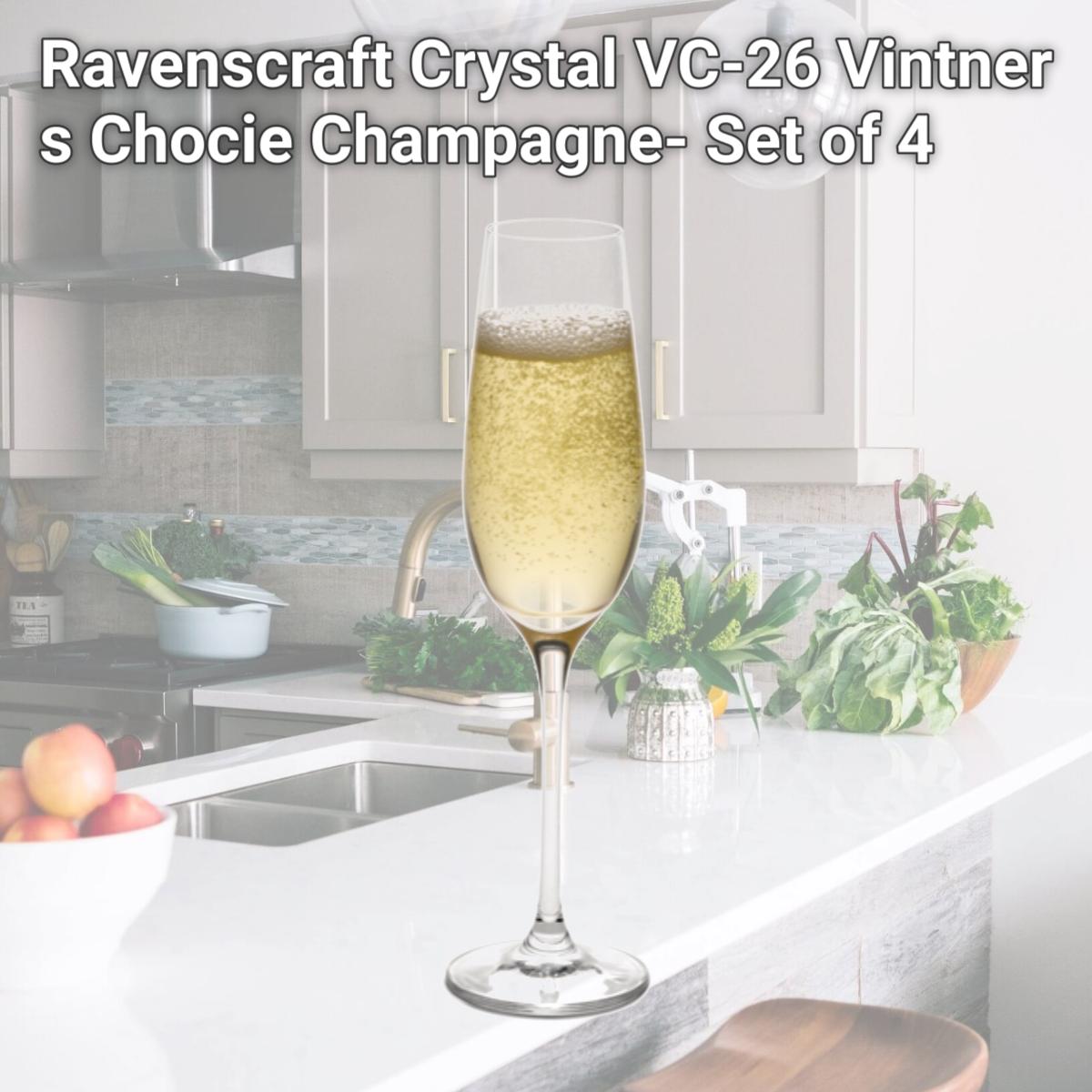 Picture of Ravenscraft Crystal VC-26 Vintner s Chocie Champagne- Set of 4