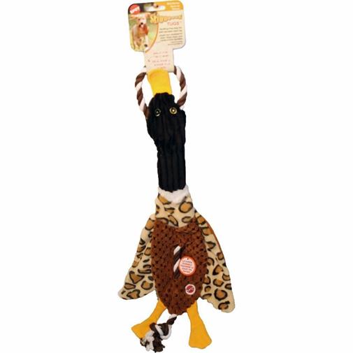 Spot Ethical Products 685-54181 14 In. Skinneeez Mini Tugs Forest Ducks Dog Toy - Assorted Color