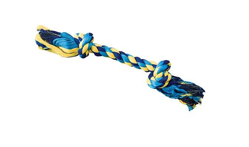 Spot Ethical Products 685-54231 Dental Rope 2-knot Medium Dog Toy - Assorted Color