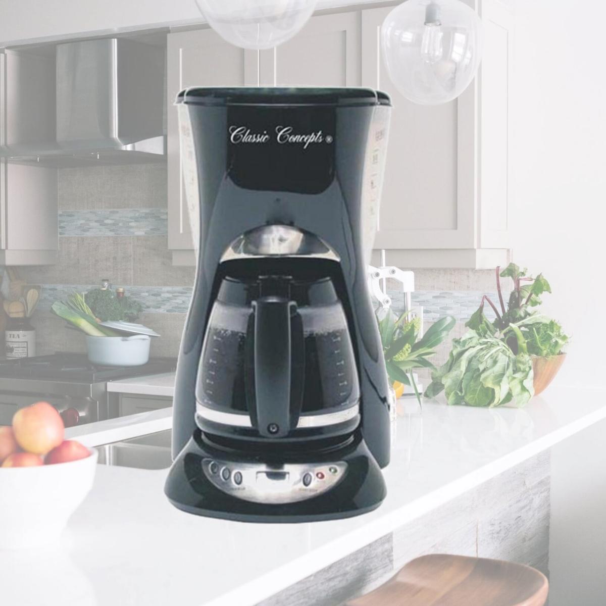 Picture of Classic Concepts RP1021 12 Cup Black Commercial Coffee Maker - Pack of  2