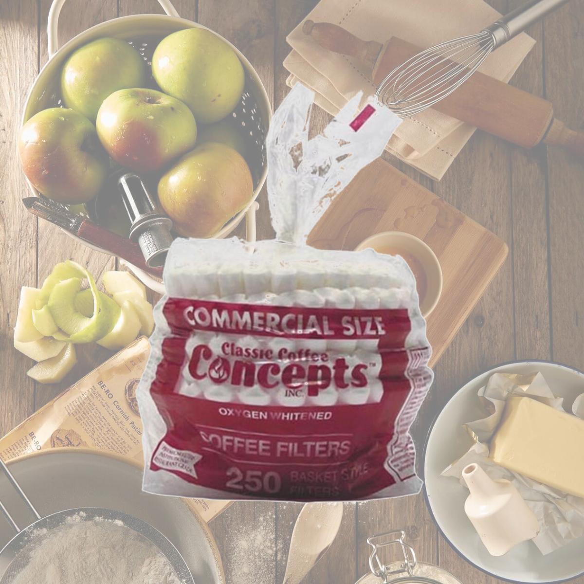 Picture of Classic Concepts CF12FP 12 Cup Paper Coffee Filter- 250 ct.- Commercial - Pack of  24
