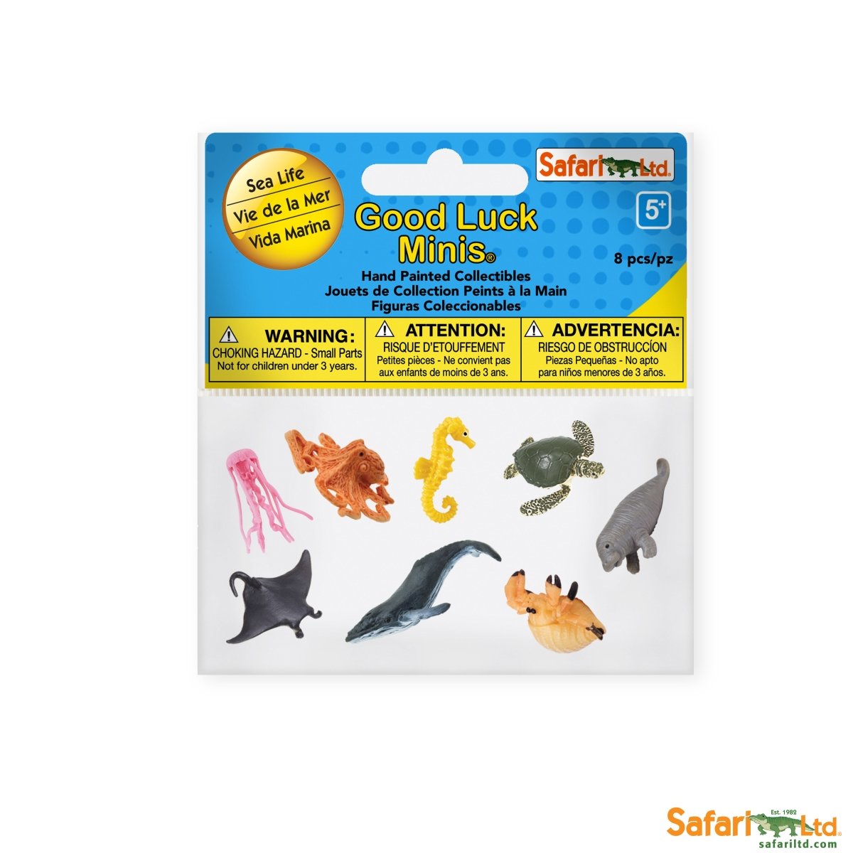 UPC 095866000103 product image for Safari 352122 Sea Life Figurines, Multi Color | upcitemdb.com