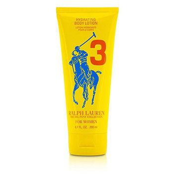204524 Big Pony Collection For Women No.3 Yellow Hydrating Body Lotion Unboxed