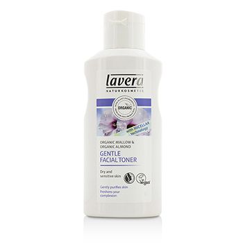 Lavera 203792 4.1 Oz Organic Mallow & Almond Gentle Facial Toner For Dry & Sensitive Skin Types