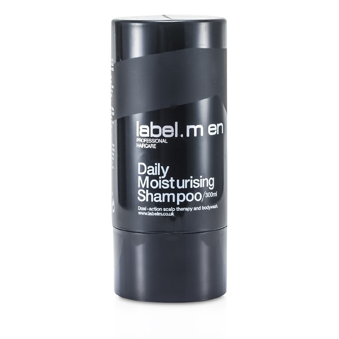 Label.m 166640 Mens Daily Moisturising Shampoo Dual-action Scalp Therapy & Bodywash