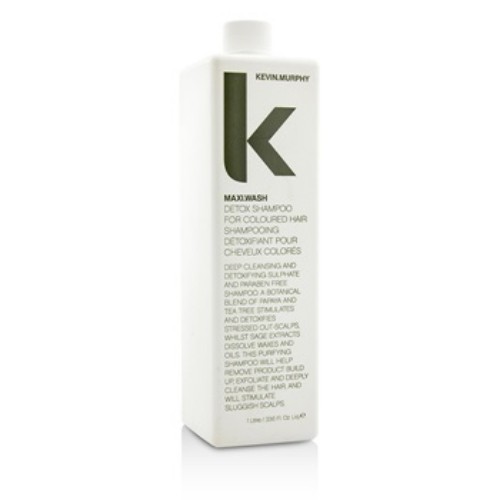 Kevin.murphy 196641 Maxi Wash Detox Shampoo For Coloured Hair, 1000 Ml-33.6 Oz