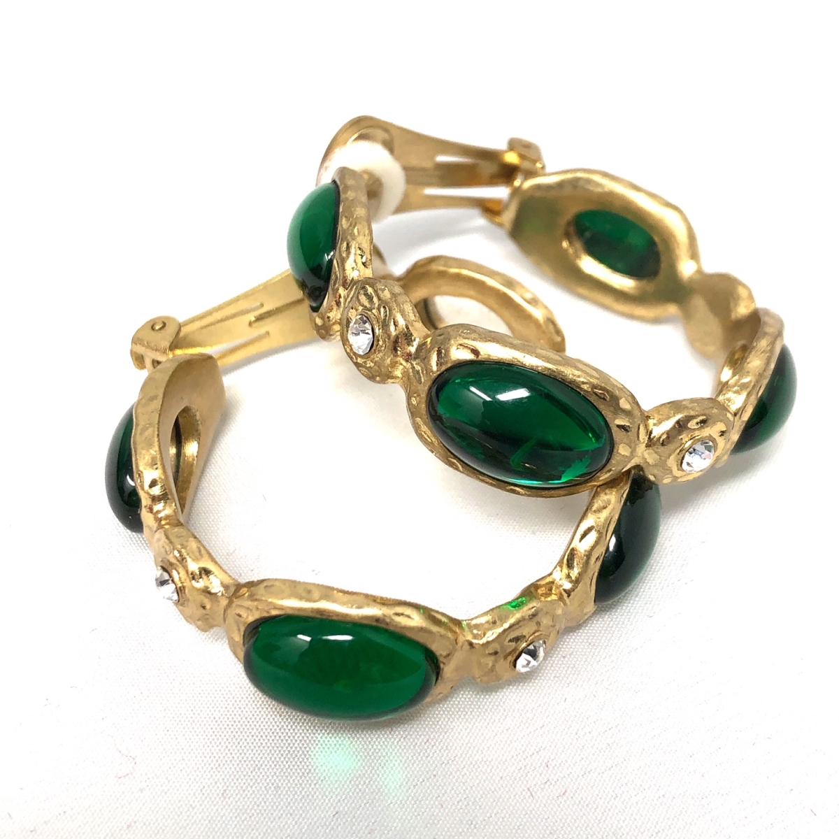 Q3569ok-clp-green Exquisite Fashion Earrings - Green