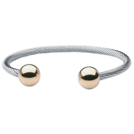 Wire Magnetic Bracelet Twotone - Small & Medium