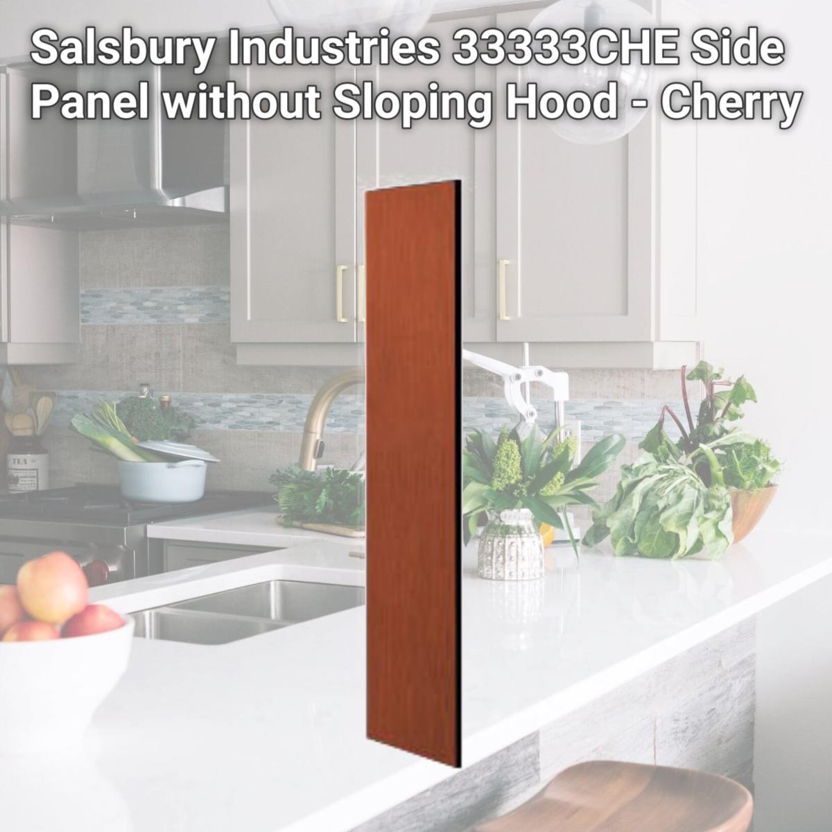 Picture of Salsbury Industries 33333CHE Side Panel without Sloping Hood - Cherry