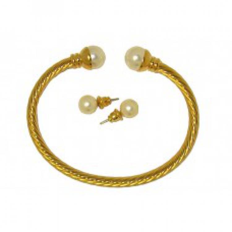 Bracelet &amp; Earring Sets Elegant Bracelet Pearl