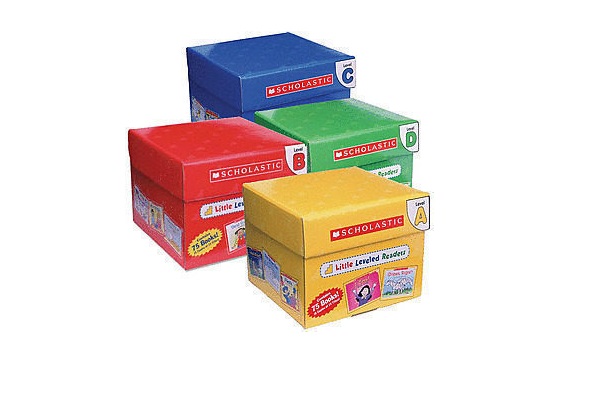 Scholastic 978-0-439-63239-3 Little Leveled Readers Levels A-D Super Book Set