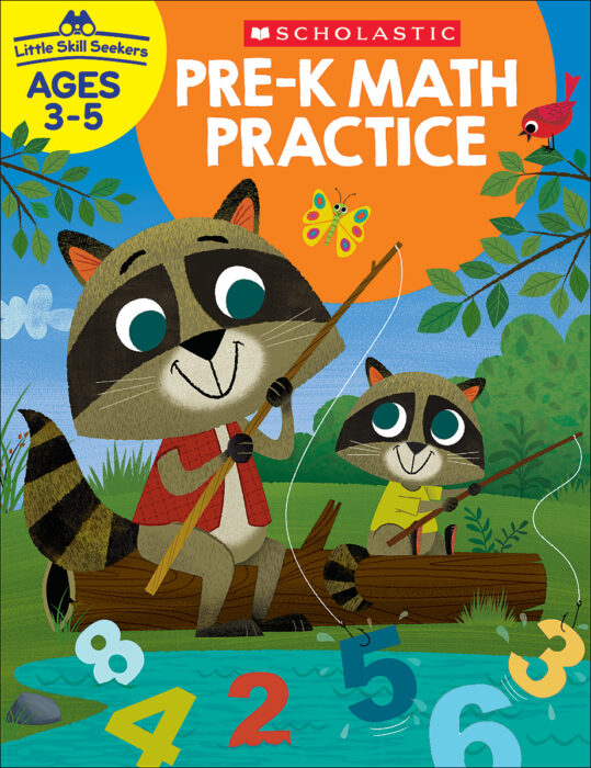 Scholastic 978-1-338-30633-0 Little Skill Seekers-Pre-K Math Practice
