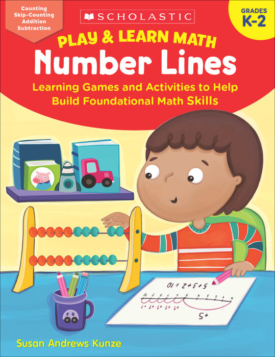 Scholastic 978-1-338-64127-1 Play & Learn Math - Number Lines