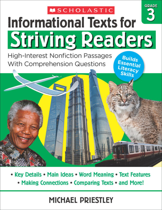 Scholastic 978-1-338-71464-7 Informational Texts for Striving Readers Book - Grade 3