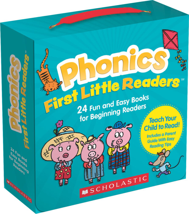 Scholastic 978-1-338-71756-3 Phonics First Little Readers Book - Parent Pack