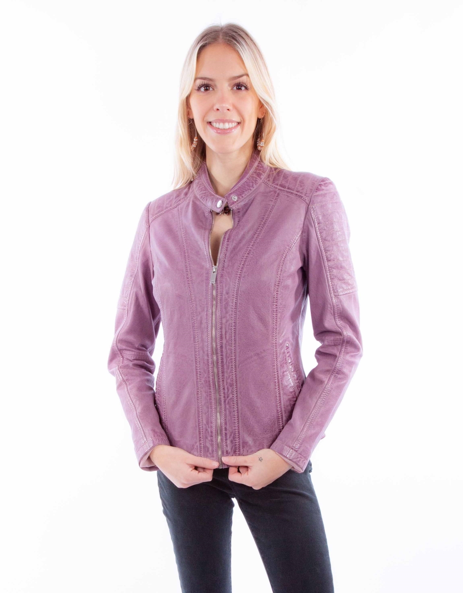 UPC 729001000054 product image for F0-L1109-180-XL L1109 Ladies Zip Front Jacket, Lavender - Extra Large | upcitemdb.com