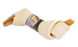 11r 4 - 5 In. Knotted Rawhide Bone With Band & Upc