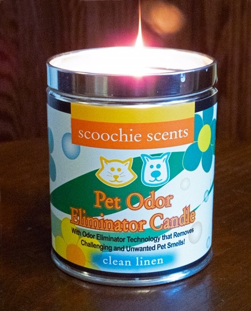 262 Clean Linen Pet Odor Removing Candle - 13 Oz