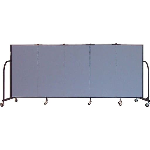 5 Panel Standing Partition, 4 ft. x 9 ft. 5 in.