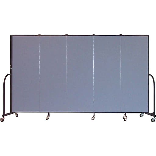 5 Panel Standing Partition, 6 ft. x 9 ft. 5 in.