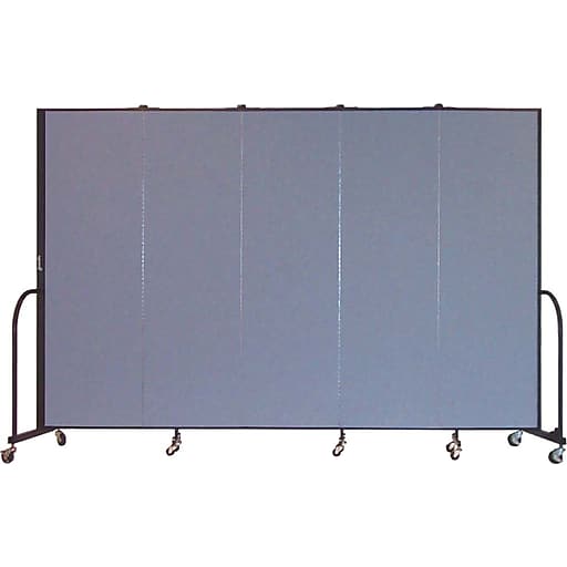 5 Panel Standing Partition, 6 ft. 8 in. x 9 ft. 5 in.