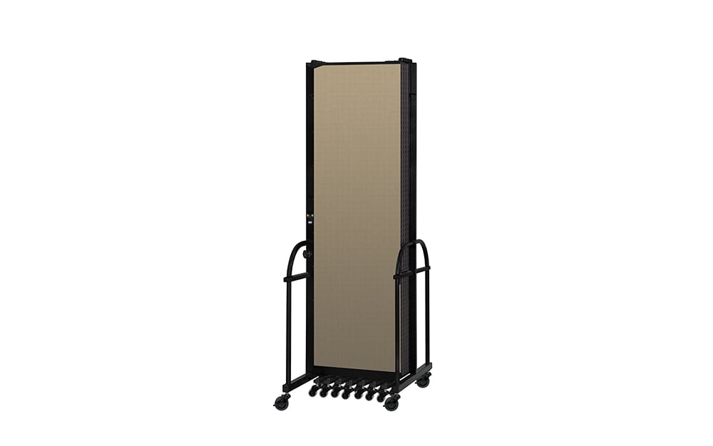 Hfsl747 7 Panel Heavy Duty Partition, 7 Ft. 4 In. X 13 Ft. 1 In.