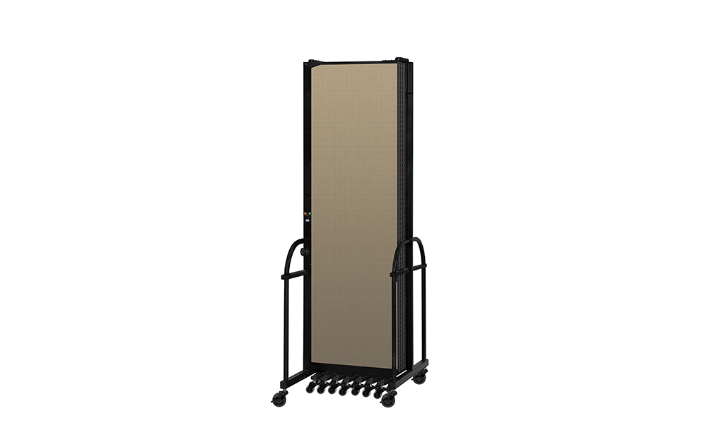 Hfsl749 9 Panel Heavy Duty Partition, 7 Ft. 4 In. X 16 Ft. 9 In.