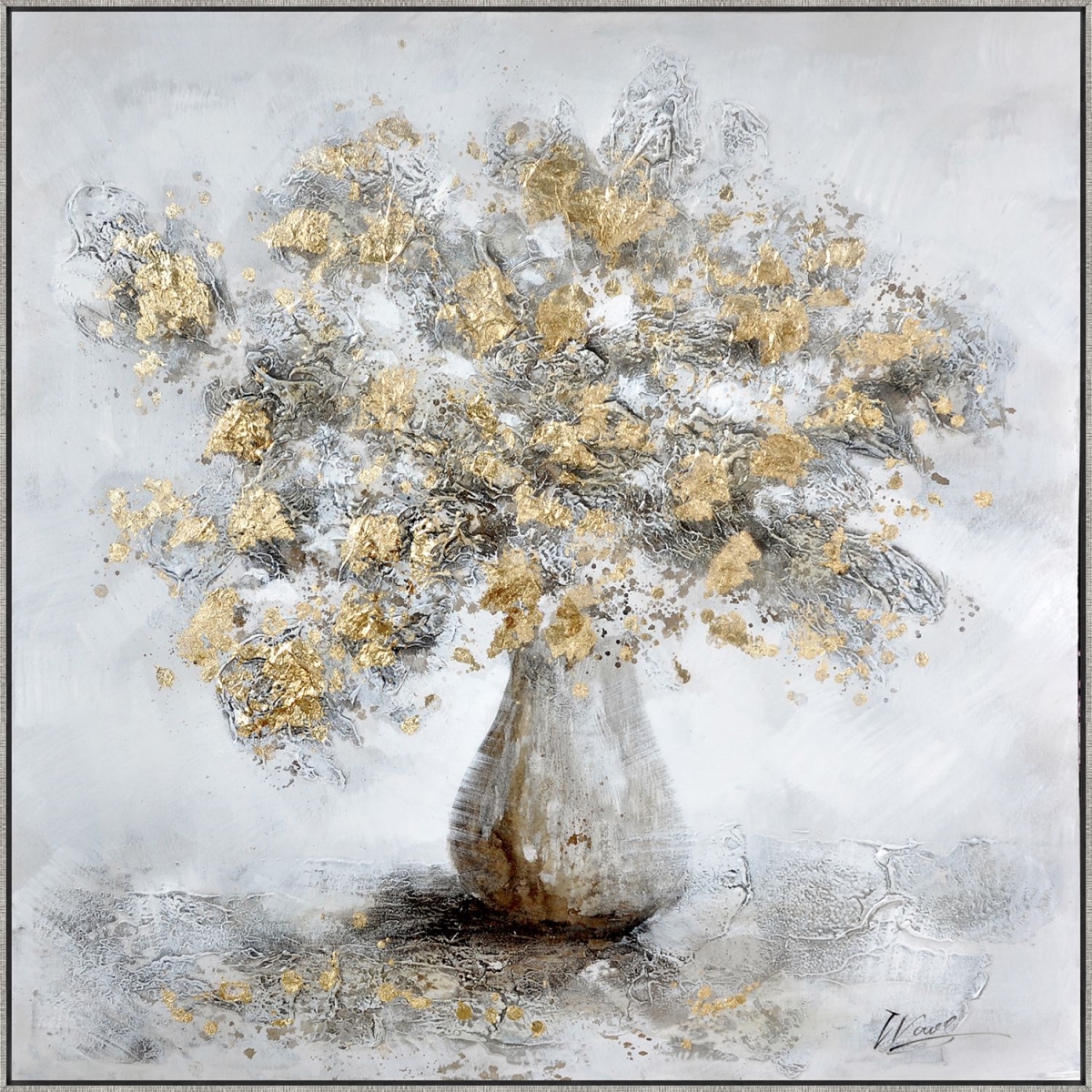 SG-06576 Vase Wall Painting, Multi Color