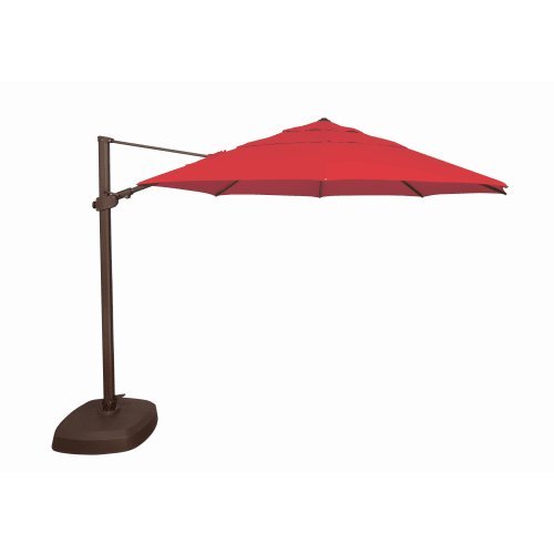 Ssag25r-00d-a5403 11.5 Ft. Fiji Octagon Cantilever Umbrella, 5403 Jockey Red