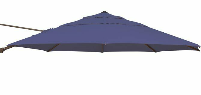 Ssag25r-00d-d2406 11.5 Ft. Fiji Octagon Cantilever Solefin Umbrella, 2406 Blue Sky