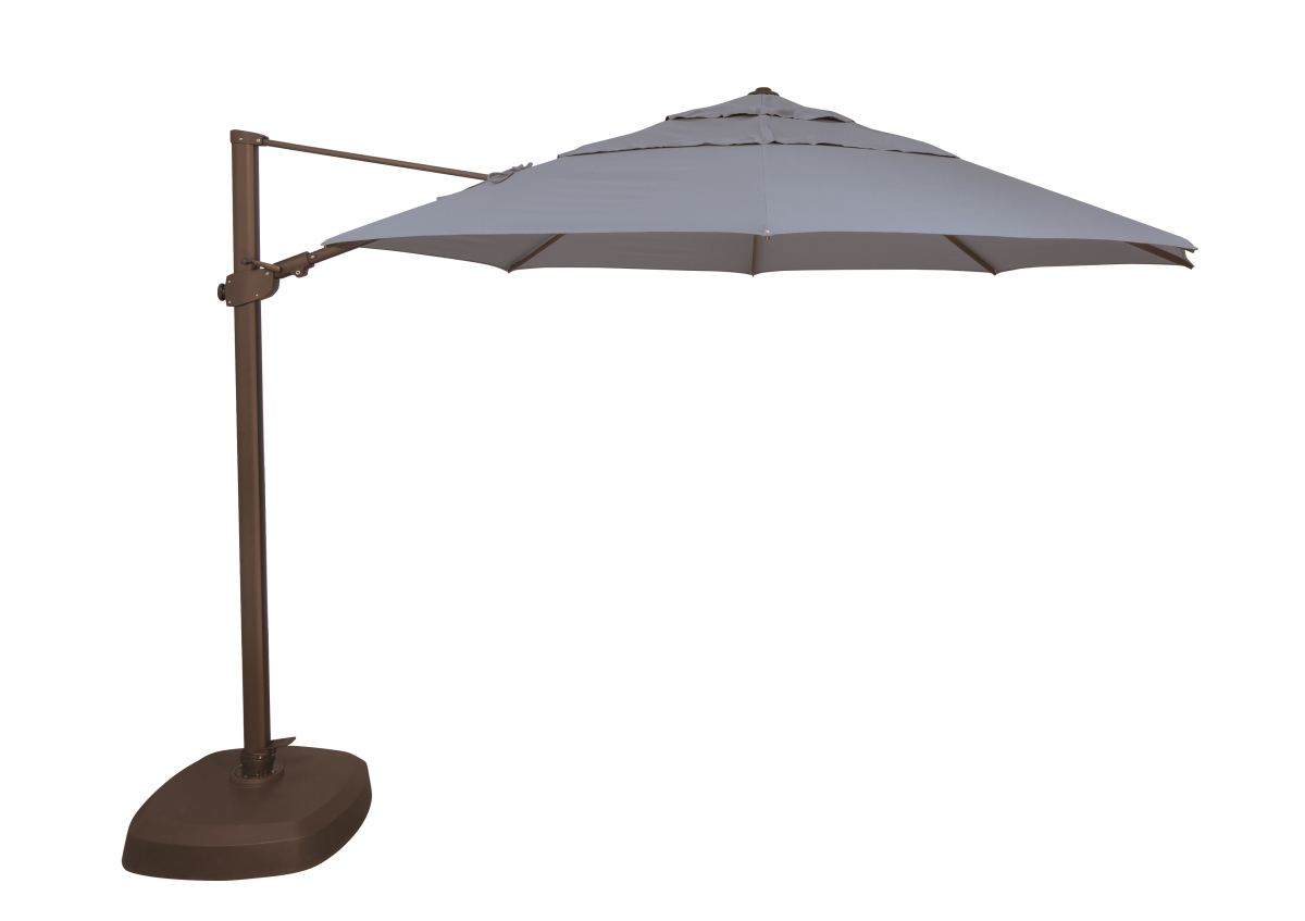 Simplyshade Ssag25r-00d-a48103s Fiji 11.5 Ft. Octagon Sunbrella Cantilever Umbrella Cast Ocean