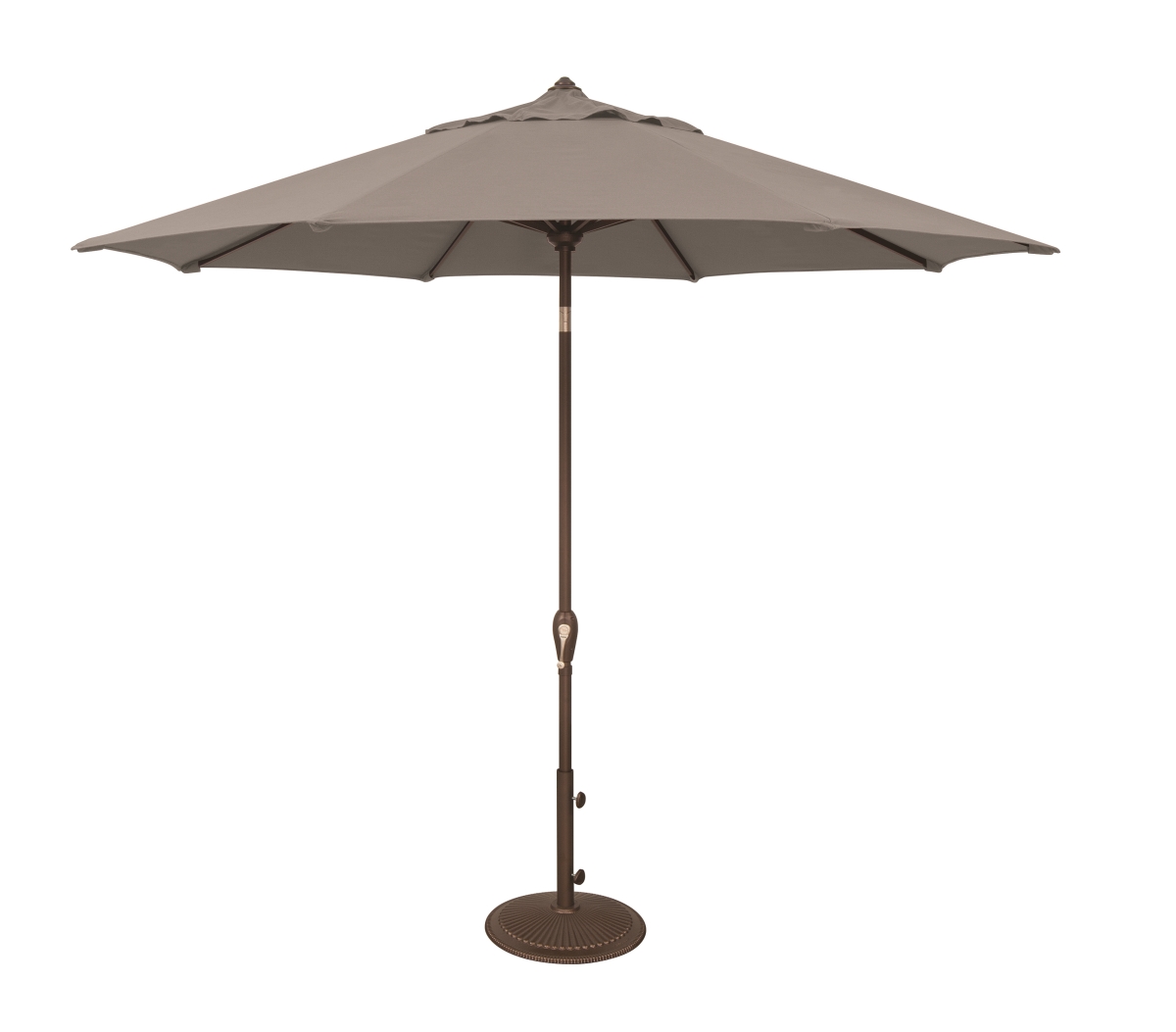 Simplyshade Ssum91-0900-a40433 Aruba 9 Ft. Octagon Sunbrella Auto Tilt Umbrella Cast Silver