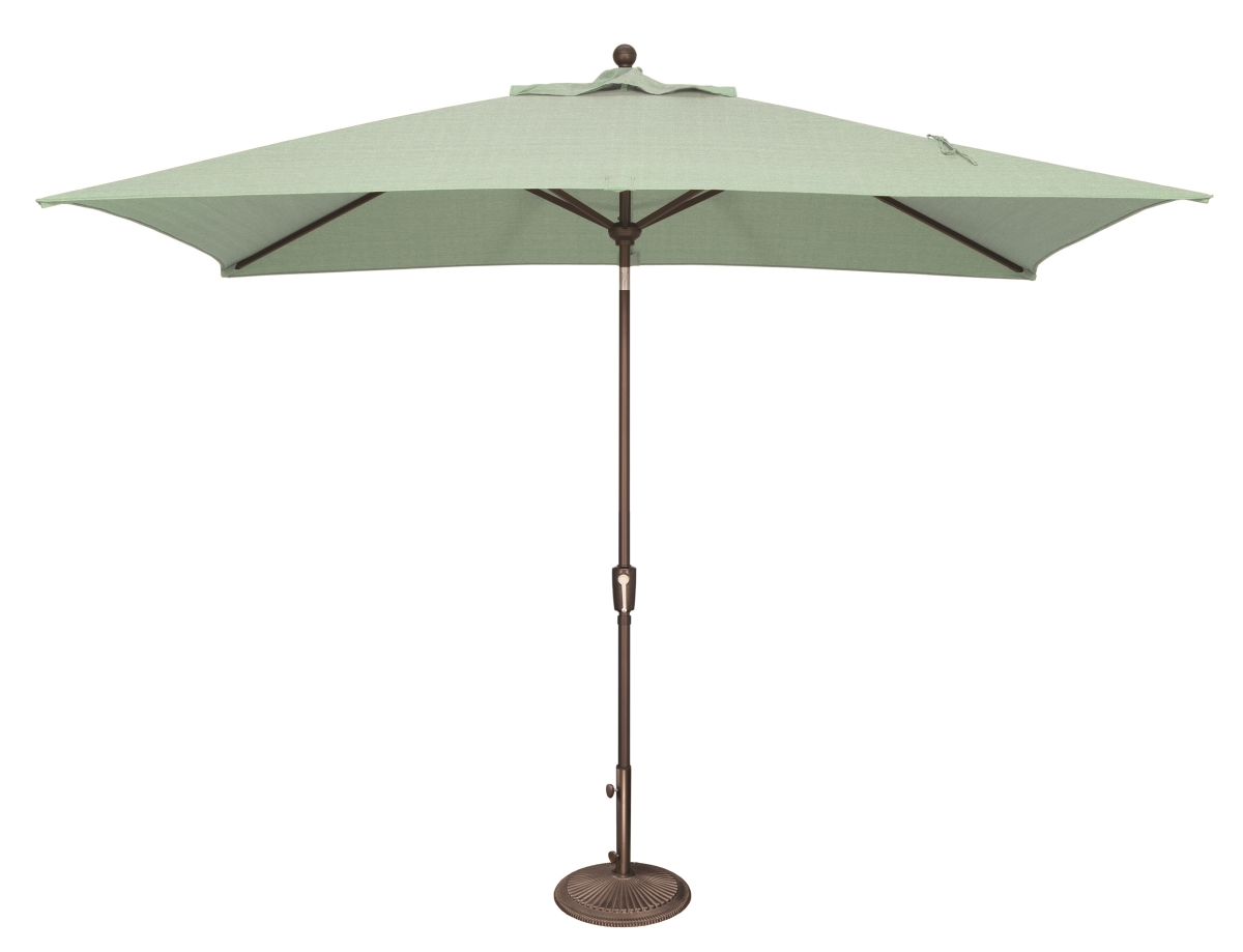 Simplyshade Ssum92-6x10rt00-a5413 Catalina 6 Ft. X 10 Ft. Rectangle Sunbrella Push Button Tilt Umbrella Spa