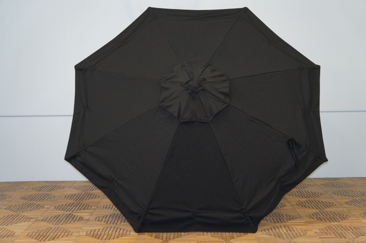 Urc-98-blk Universal Replacment Umbrella Canopy - Black