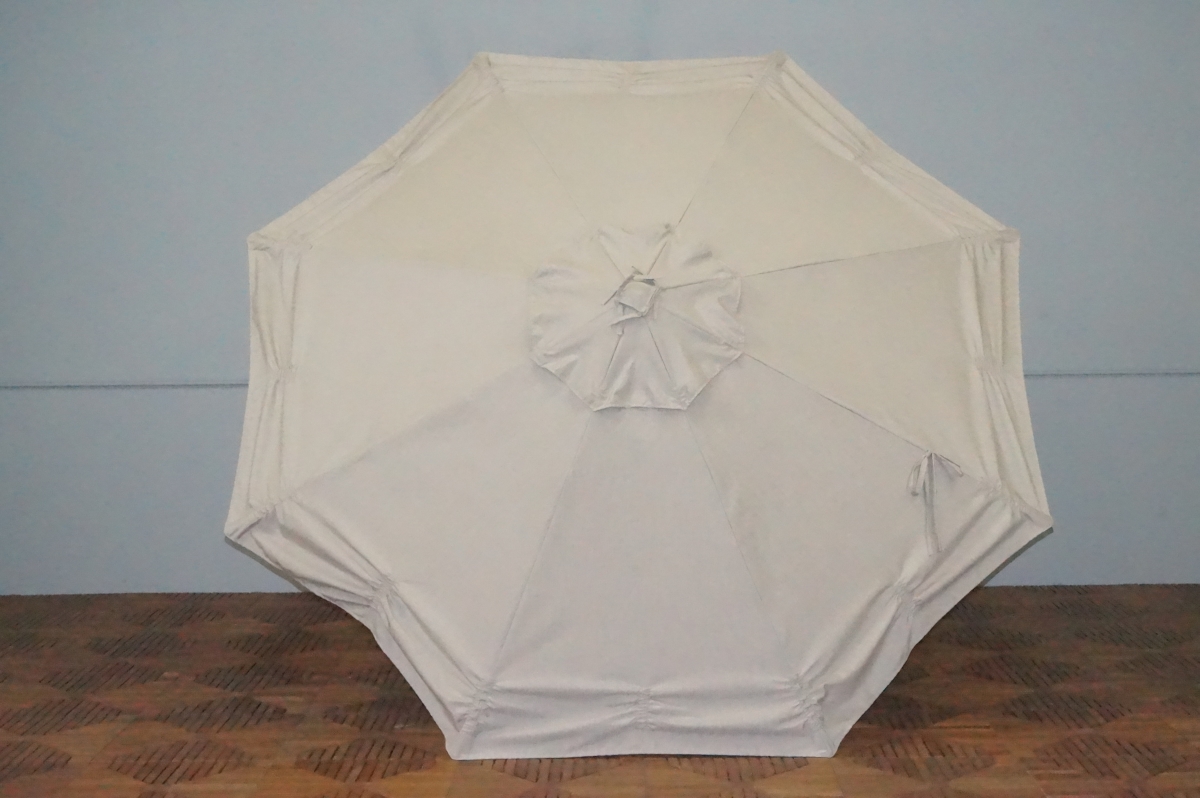 Urc-98-cs Universal Replacment Umbrella Canopy - Cast Silver