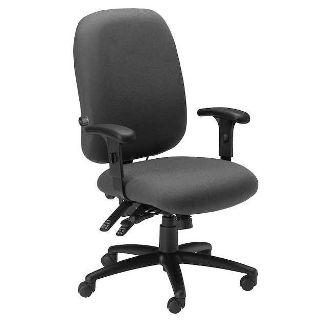 2424ag2110 Comfort Series Big & Tall Fabric 24-hour High Performance Chair - Gray