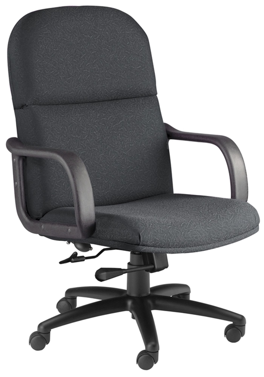 1801ag2110 Comfort Series Big & Tall Fabric Executive Chair - Gray - 44 X 27 X 27 In.