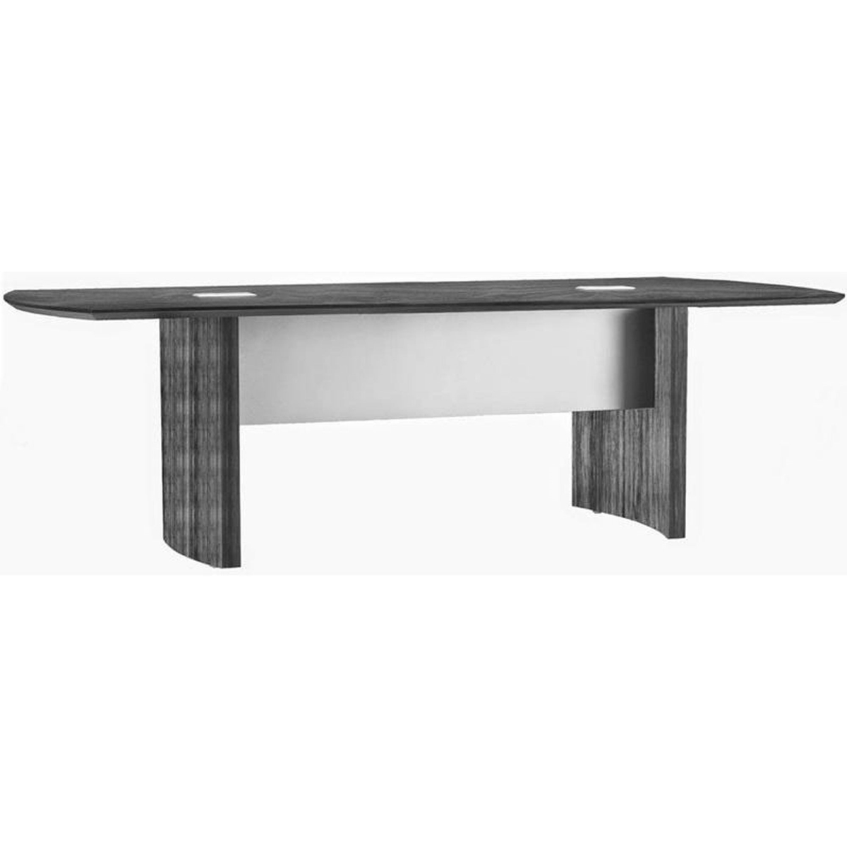 Mnc8lgs 8 Ft. Medina Conference Table - Laminate Gray Steel - 29.5 X 96 X 42 In.