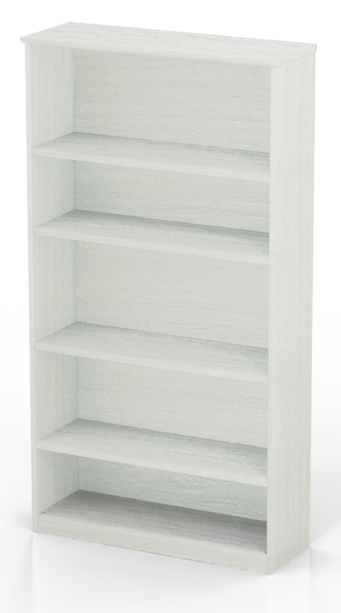 MVB5TSS Medina Series 5-Shelf Bookcase, Textured Sea Salt - 68 x 36 x 13 in.