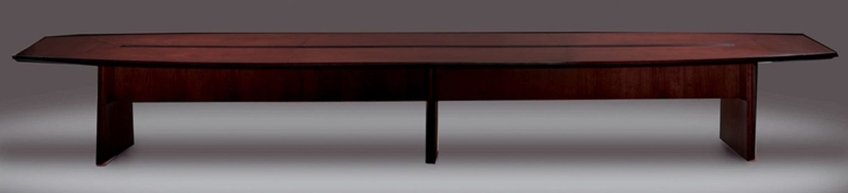 Cmt18mah Corsica Series Conference Table, Mahogany - 29.5 X 216 X 54 In.
