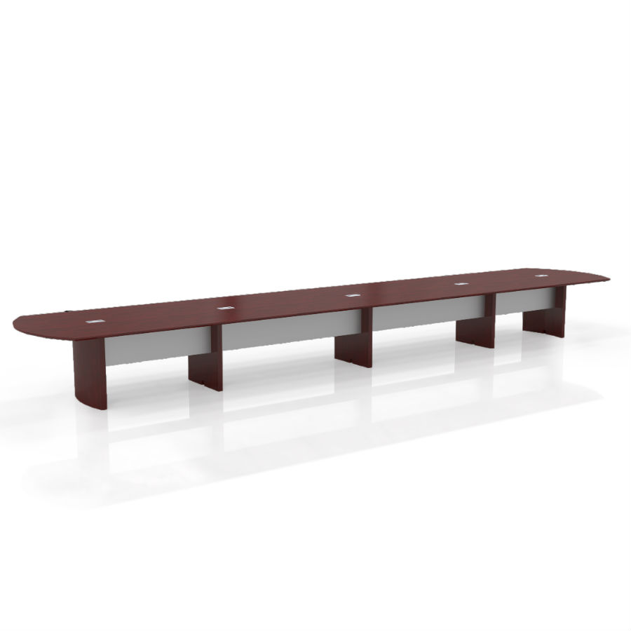 Nc26cry Napoli Series Conference Table, Sierra Cherry - 29.5 X 312 X 54 In.