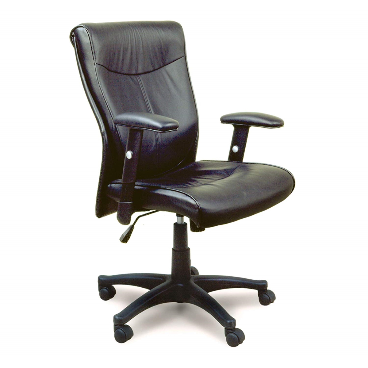 2528may Mercado Leather Chair - Black