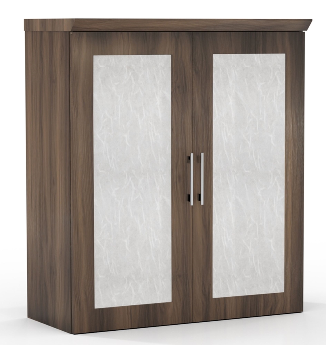 Stscadtbs Sterling Storage Cabinet With Acrylic Doors - Textured Brown Sugar - 41.62 X 36 X 16.5 In.