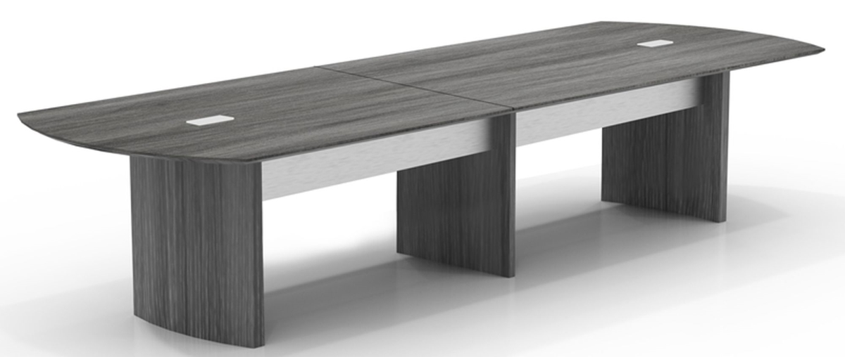 Mnc14lgs 14 Ft. Medina Conference Table - Laminate Gray Steel - 29.5 X 168 X 48 In.
