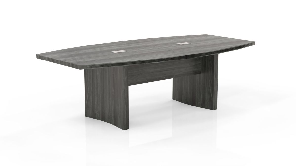 Actb8lgs 8 Ft. Aberdeen Series Conference Table - Laminate Gray Steel - 29.5 X 96 X 48 In.