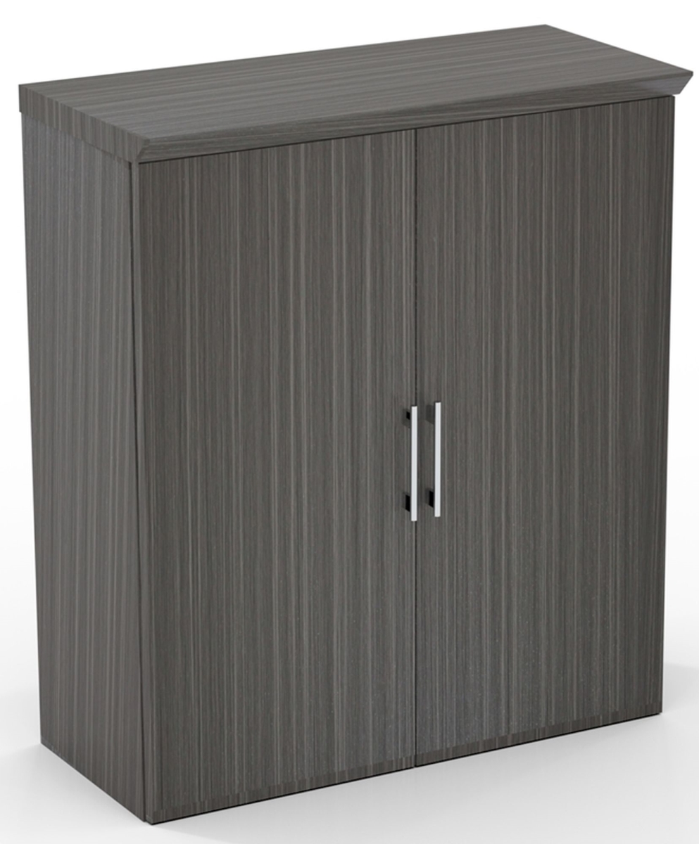 Stscwdtdw Sterling Storage Cabinet With Wood Doors - Textured Driftwood - 41.62 X 36 X 16.5 In.