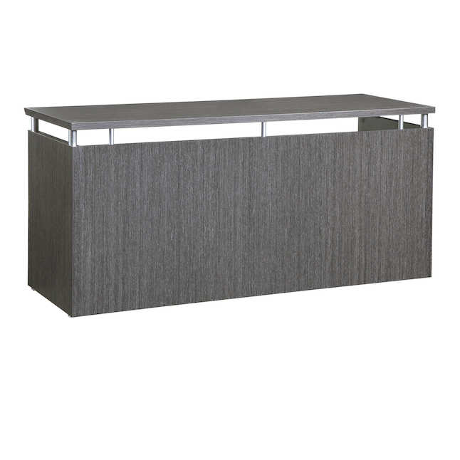 Ncnz63cgr 63 In. Napoli Casegoods Credenza - Charcoal Gray